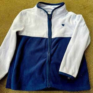 Girls Oshkosh fleece zipup